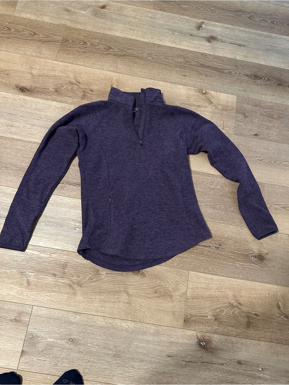 bcg Plum Quarter-Zip Pullover